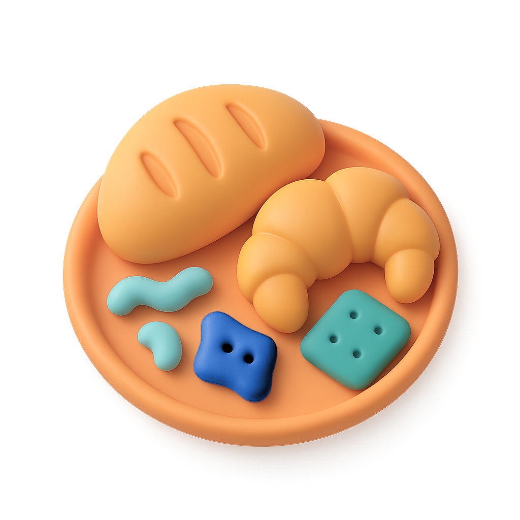 Snacks, pan y bollería